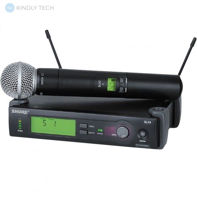 Беспроводной микрофон Shure DM SLX/X4 радиосистема