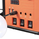 Ліхтар PowerBank EP-371B радіо/блютуз із сонячною панеллю потужність 9V 3W+лампочки