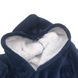 Плед з капюшоном Huggies Ultra Plush Blanket Hoodie Синій