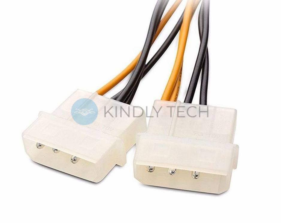 Кабель ATX 8-pin на 2&times;4-pin