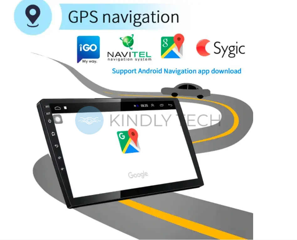 Автомагнітола 2DIN 9 діагональ X9116 1/16 GB Android 9.1 WI-FI з камерою заднього виду USB