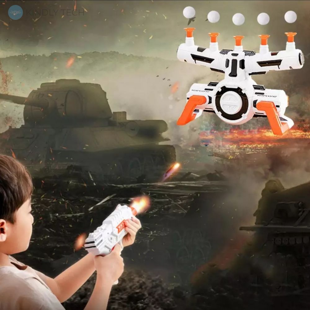 Іграшковий дитячий Тир "Shooting X-Target" B2127 Стрілянина по ширяючим в повітрі кулькам