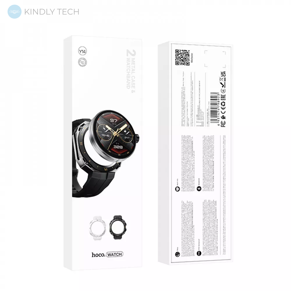 Смарт часы Smart Sports Watch (Call Version) — Hoco Y14 — Black