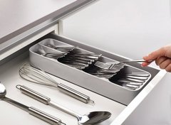 Органайзер для столовых приборов Сompact cutlery organiser, Gray