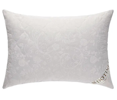 Белая подушка для сна холлофайбер Zevs 50х70