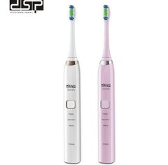 Электрическая зубная щетка DSP 80010А с 2 насадками и зарядкой от USB
