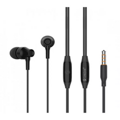Дротові навушники з мікрофоном 3.5mm — Celebrat G25 — Black
