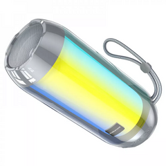 Портативна Bluetooth колонка Borofone BR25 Crazy sound colorful luminous — Grey