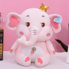 Плед подушка, іграшка 3в1 Слоненя Pink