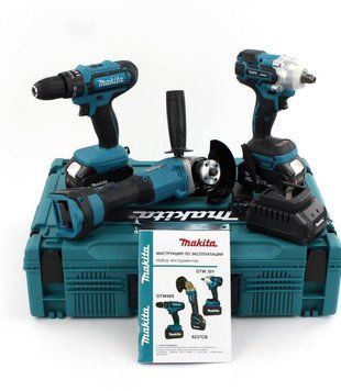 Набор 3в1 АКБ Makita 36V, 6AH