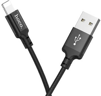 Зарядный кабель Lightning Hoco X14 USB 2м Times speed 2,0А