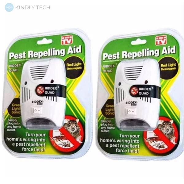 Електромагнітний відлякувач гризунів та комах Pest Repelling Aid