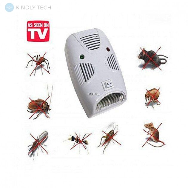 Електромагнітний відлякувач гризунів та комах Pest Repelling Aid