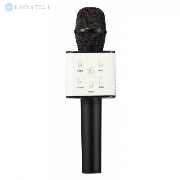 Караоке микрофон Fan Music Q-7 Wireless беспроводной с колонкой