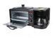 Электрическая печь Rainberg RB‑2286B 3в1 для выпечки с кофеваркой и сковородкой 3800Вт черная