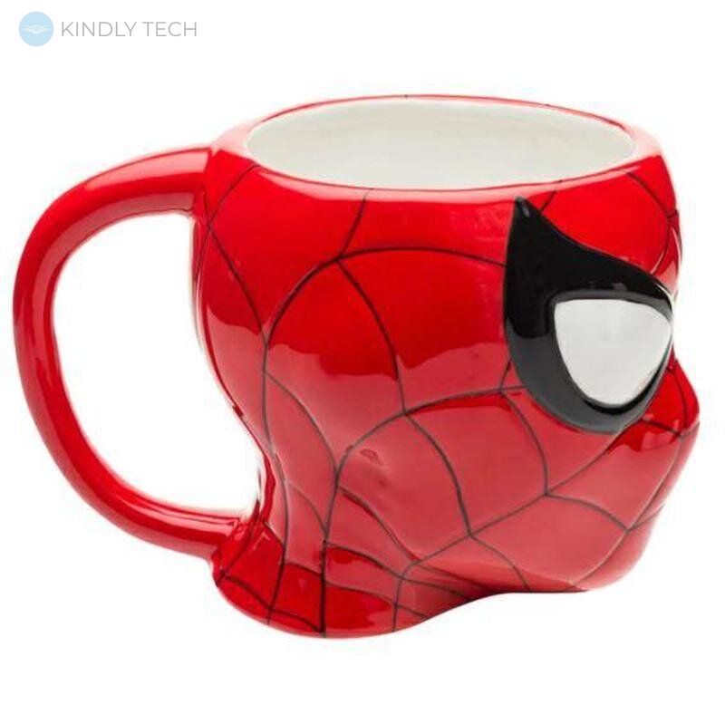 Кружка Человек-паук (фигурная чашка MARVEL)