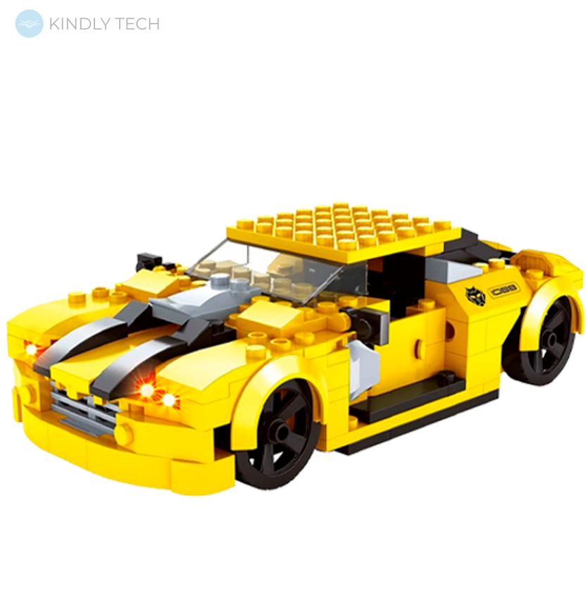 Машинка – трансформер - конструктор 3 в 1 (Автомобіль – робот – динозавр)