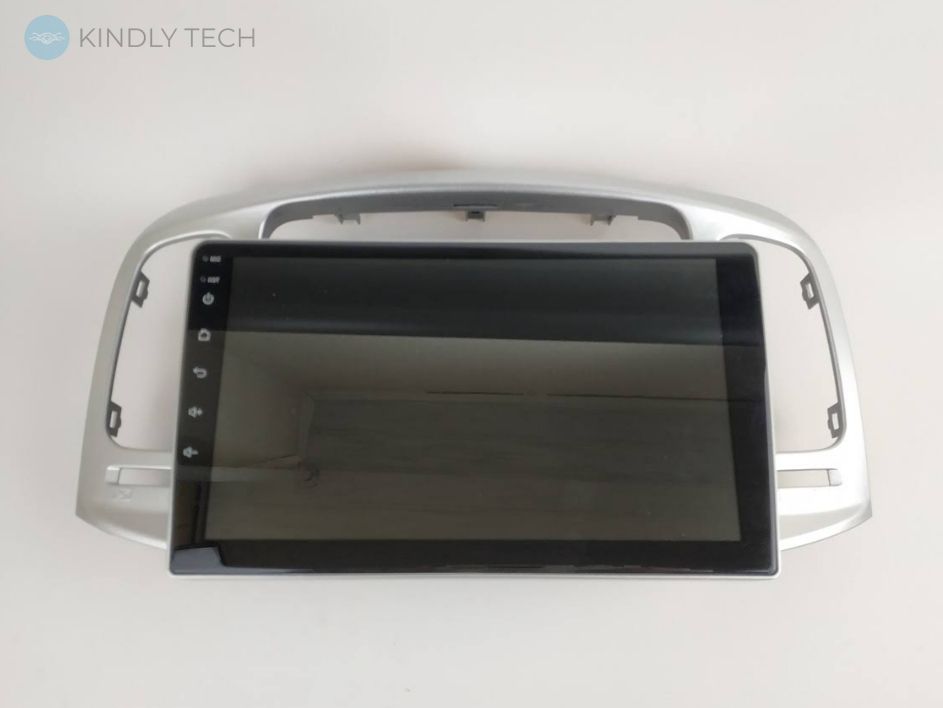 Автомагнитола Штатная Hyundai Accent 2006-2009 9" Android 10.1 (4/32Гб)