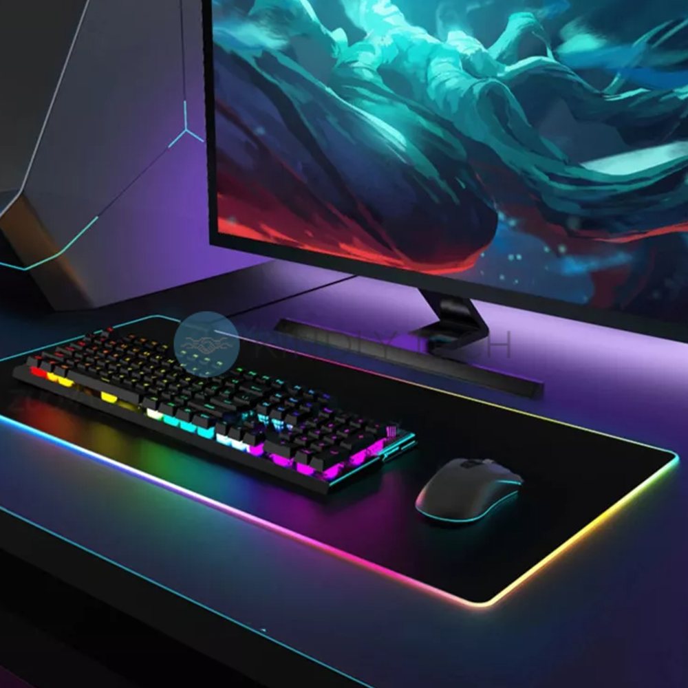 Килимок для мишки з RGB підсвіткою, 70&times;30 см