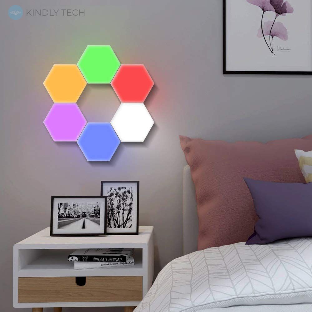 Світлодіодні модульні LED світильники для домашнього освітлення і декору, 6 штук