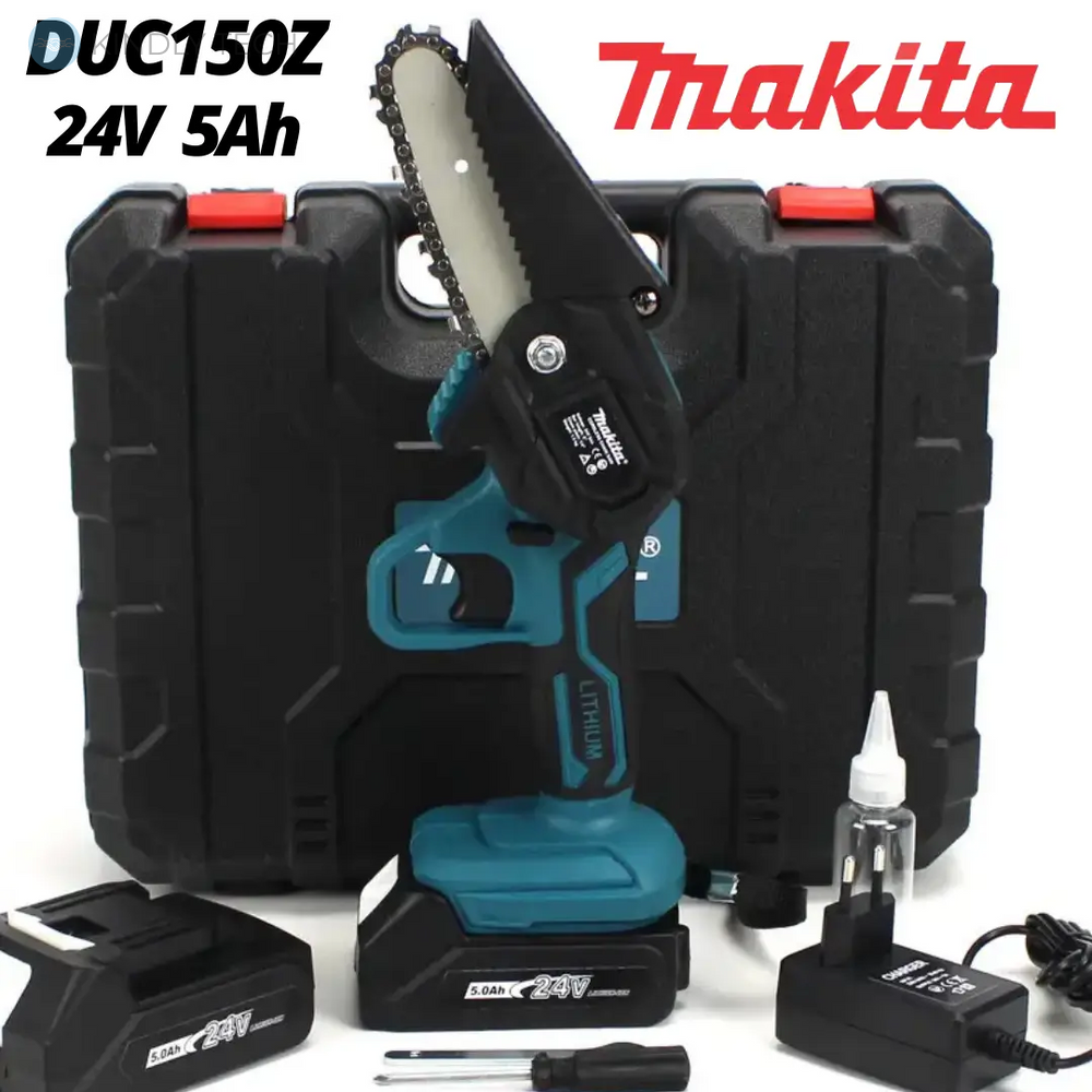 Аккумуляторная цепная мини пила Makita DUC150Z (24V 5AH) шина 10 см