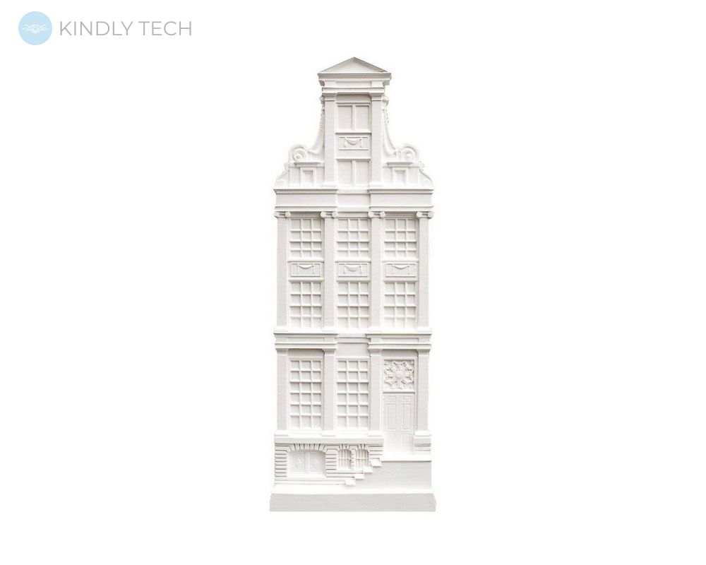 Настінний декор «Архітектурна модель I» (Амстердам), Білий