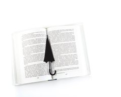 Закладка для книг «Зонт-трость», Чорний