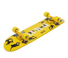 Скейтборд дерев'яний LUKAI 3108 F Жовтий