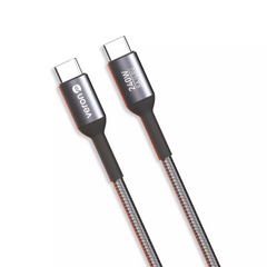 Кабель USB C to C 240W (1m) — Veron CC14 Silicon — Black