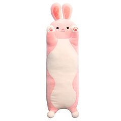 М'яка іграшка подушка заєць-обнімашка, 70 см