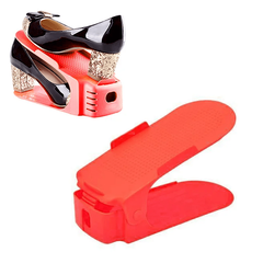 Подставка для обуви Double Shoe Racks Красная