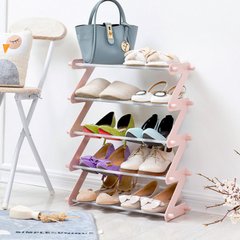 Полка для обуви New Simplicity Z-Shaped Shoe Rack YH8802-5, Pink