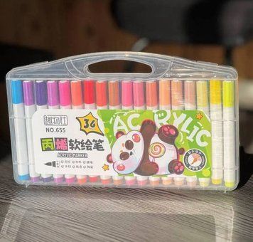 Дитячі яскраві акварельні маркери 36 шт Water color pen AND 655-36
