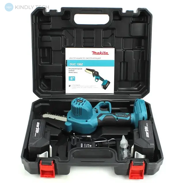 Аккумуляторная цепная мини пила Makita DUC150Z (24V 5AH) шина 10 см