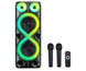 Портативна Bluetooth-колонка ZQS 8238 з караоке та RGB підсвічуванням
