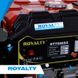 Бензиновий генератор з стартером ROYALTY RT7800DX однофазний 3.8/3.5 кВт