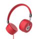 Провідні повнорозмірні навушники GORSUN GS-771, Червоний