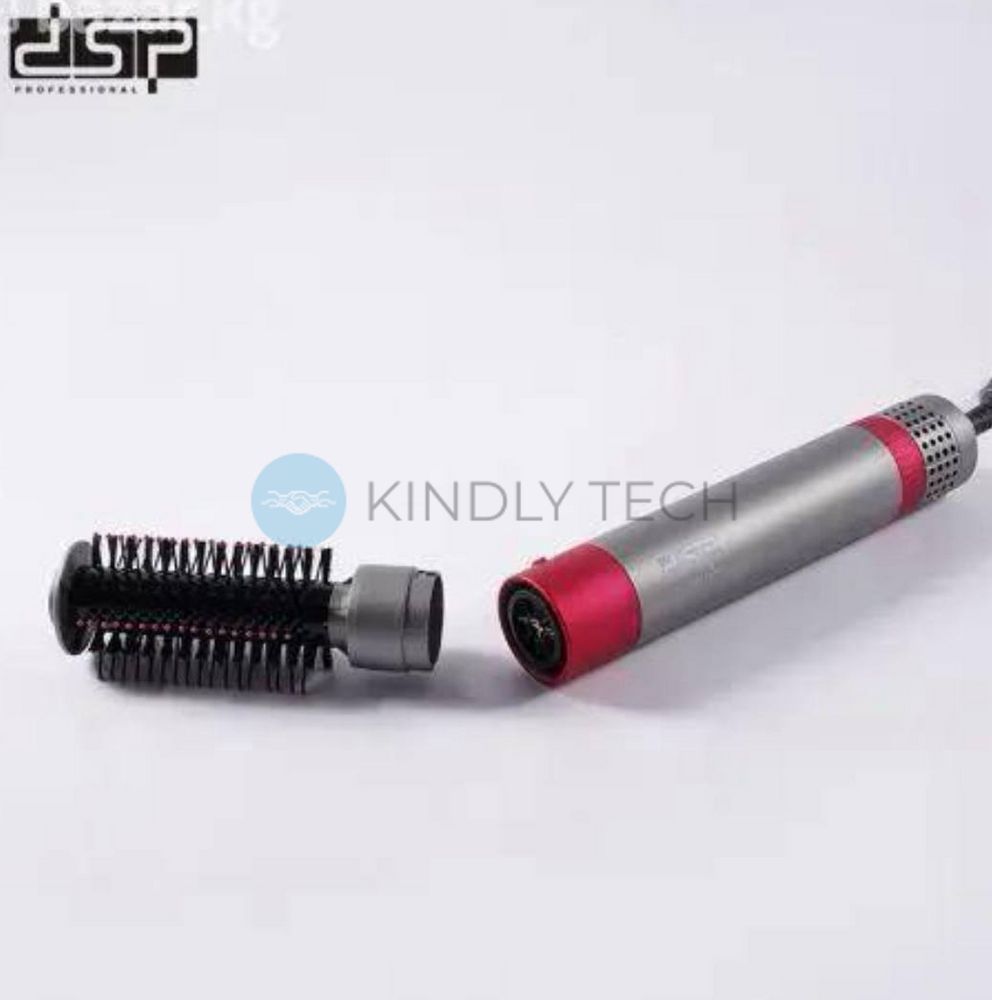 Стайлер для волос 4в1 DSP 50080, Серо-Розовый
