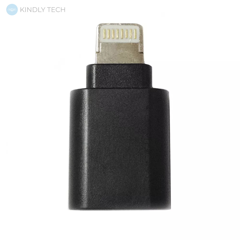 Перехідник Adapter Lightning To Micro — Apple Redot (ADPT004) Black
