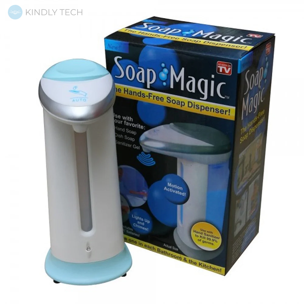 Сенсорный диспенсер для жидкого мыла Magic Soap