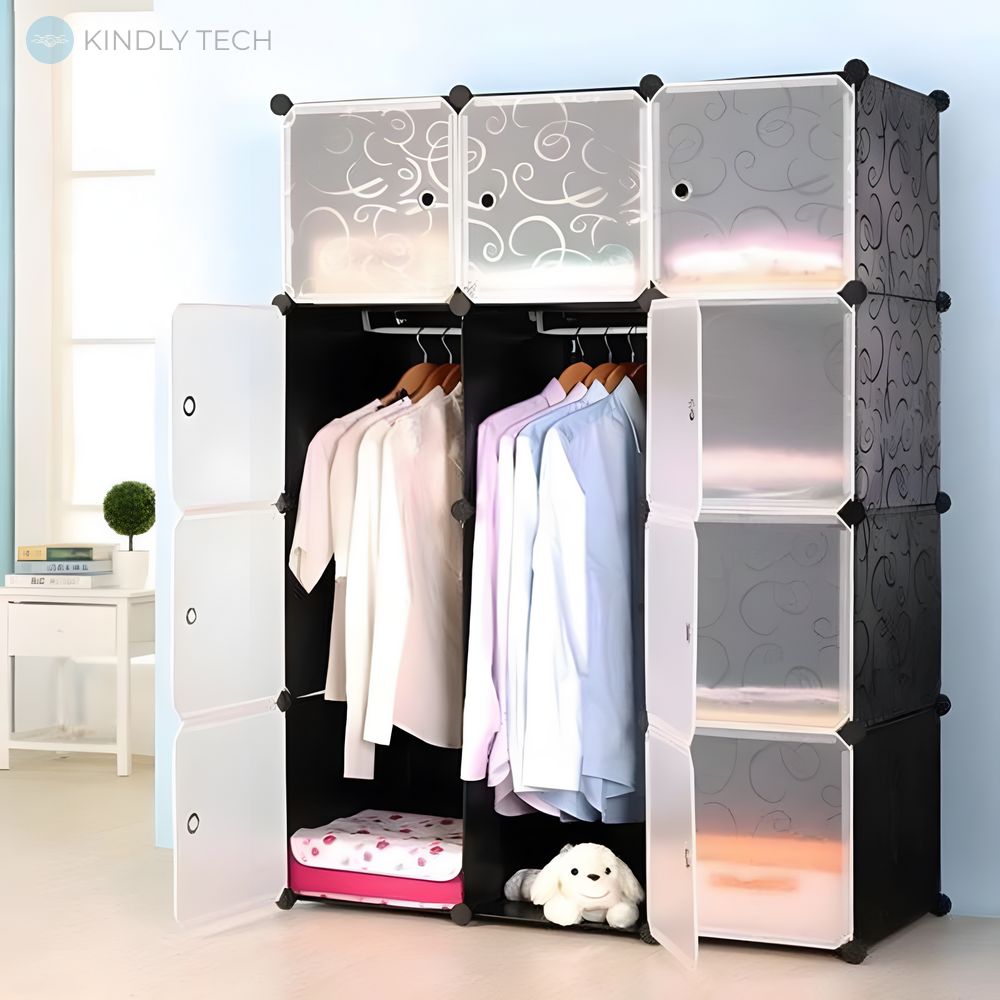 Шкаф для вещей модульный Storage Cube Cabinet MP312-62 (110х37х146см)