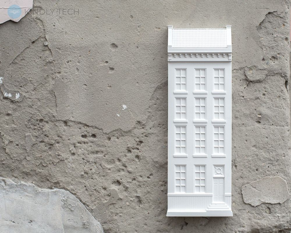 Настенный архитектурный декор «Амстердам II», Белый