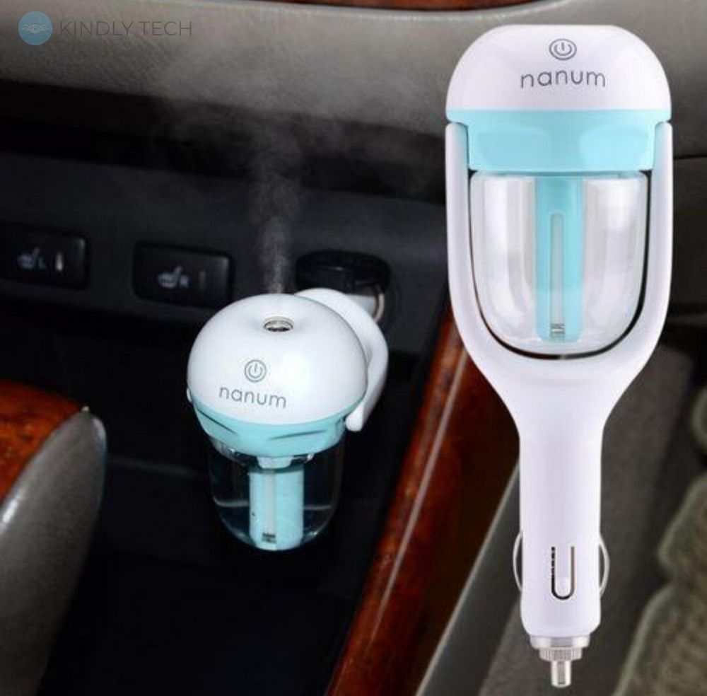 Автомобильный увлажнитель воздуха Car Humidifier, цвет Микс