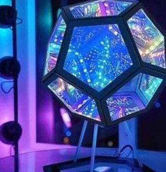 Настільний 3D нічник Додекаедр