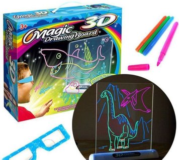 Магическая 3D доска для рисования Magic Drawing Board 3D