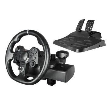 Ігрове гоночне кермо з педалями GAMING STREEING WHEEL AP7