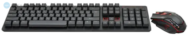 Бездротова ігрова клавіатура та миша комплект HK-6500