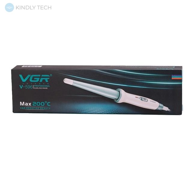 Плойка конусная VGR V-596 стайлер для завивки волос
