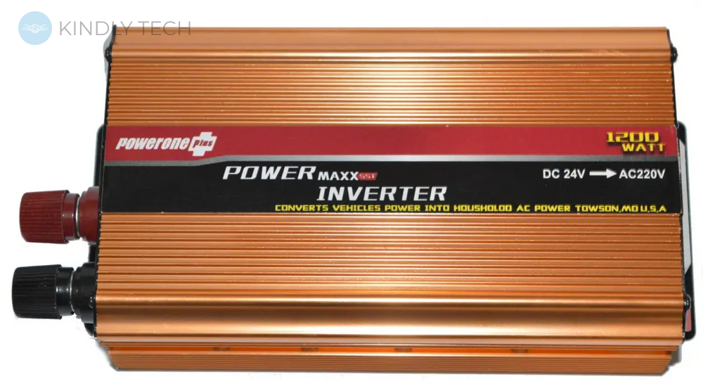 Інвертор PowerOne Plus 1200W 24v220