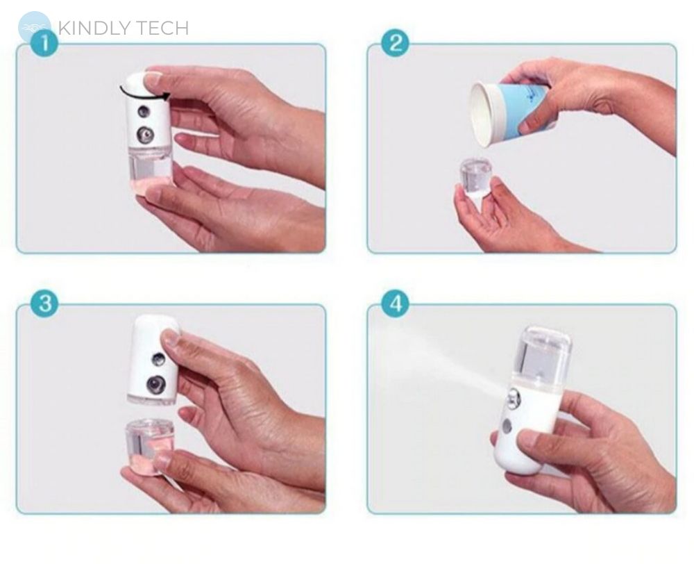 Зволожувач повітря для догляду за шкірою обличчя Mini Humidifier